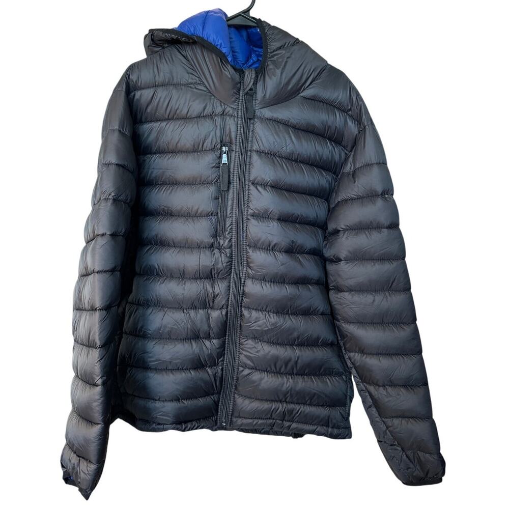 New URBAN REPUBLIC Nordstrom Black Packable Quilted Puffer Jacket Size Medium